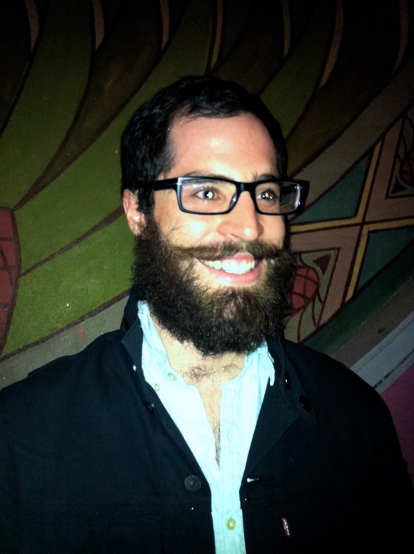 Ryan was another beardie we were lucky enough to meet at the Of Monsters and Men show in Boulder last week.  Ryan’s had his beard for about four years, and again, laziness in reference to shaving is the main contributor to his handsome beard.  Ryan is another wonderful Colorado native beard: he now lives in Boulder, but grew up in the Littleton area. While growing out that amazing facial mane, he works as a mechanical engineer for the University of Colorado in satellite and space weather research.  We’d certainly vouch that his beard is out of this world!