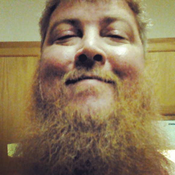 Jon gives a whole new meaning to the term 'Bad Ass Beard'. This self described "shady Broncos orange” beard has made one hell of a come back. His poor chin was temporarily naked while Jon kicked the shit out of cancer. Two years later, the beard is back and better than ever! Thanks for sharing, Jon! A beard that can take down A.L.L is one beard you don't want to mess with.