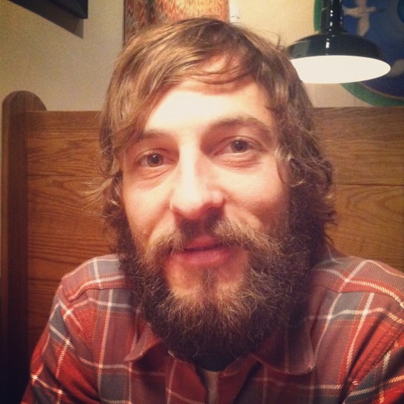 It's true what they say, everything grows better on the Vine. It was beard Mecca at Vine Street last night, that's where we met this beard of Biblical proportions, Laban. This beard was born and raised in Ohio and has been calling Denver home for the past 8 years. He keeps his 8 month old beard in check by doing nothing. He's a no-maintenance, true mountain man. When asked if people like to talk about his beard, his response: "No, just you, actually." We don't believe him. He has a lot of support for his beard, his wife is a huge fan and he told us he loves Colorado because no one judges the bearded man. No we don't, Ladan, we only admire.