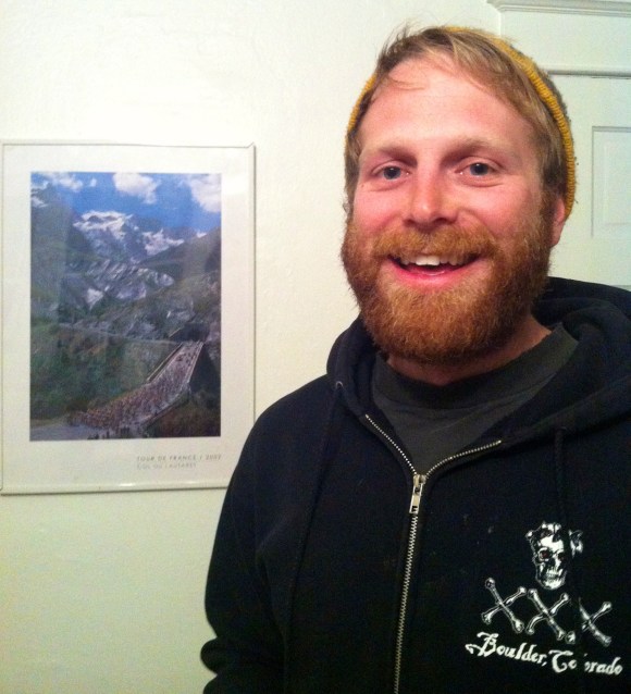 Beards of Denver fans, meet Brian from Boulder. We met Brian, and his lovely wife Kate, at a recent house party in Denver's South City Park neighborhood. Brian, who is a Political Science PhD candidate at CU Boulder, has had his amazing ginger beard about 8 years, the past 7 of them being in Colorado. When asked the most memorable comment anyone has made about his beard, a recent evaluation from a student came to mind: "Brian's beard brings benevolent warmth to the classroom that can't be put into words." We're pretty sure that student got an A+.